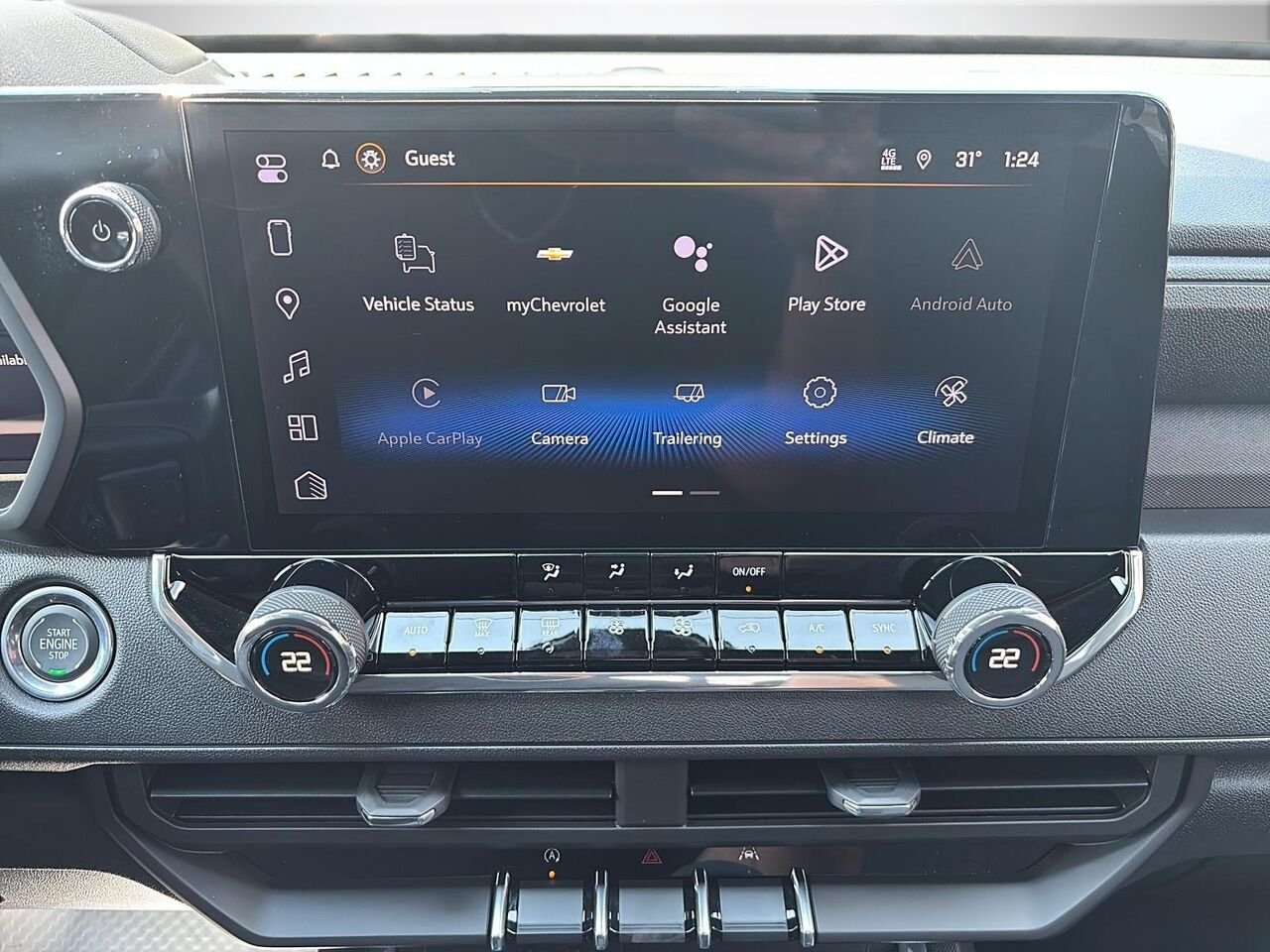 CHEVROLET Colorado TRAIL BOSS CREW 4RM 2026 NOIR Saint-Hyacinthe - photo #11