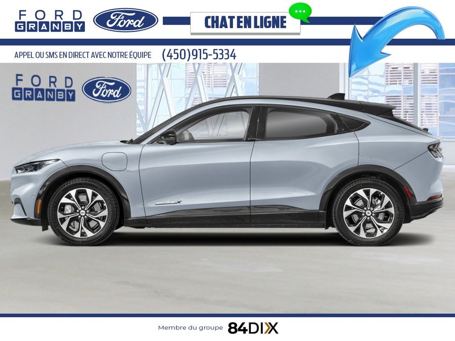 2026 Ford Mustang Mach-E Glacier Grey Metallic Tri-Coat