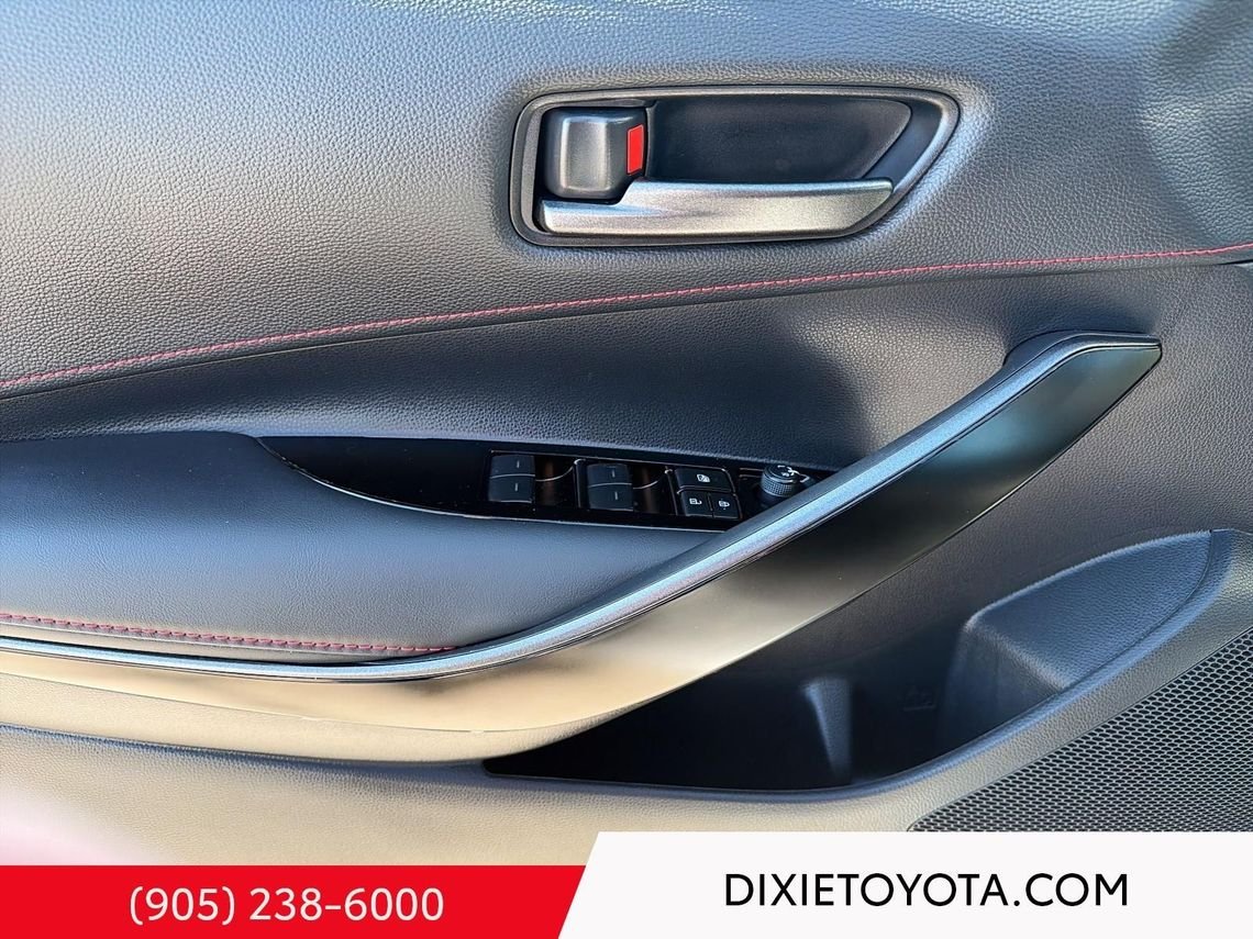 2025 Toyota GR Corolla Leather Interior, Heated Seats, Alloy Wheels, Heated Steering Wheel, Bluetooth Heavy Metal Mississauga - photo #6