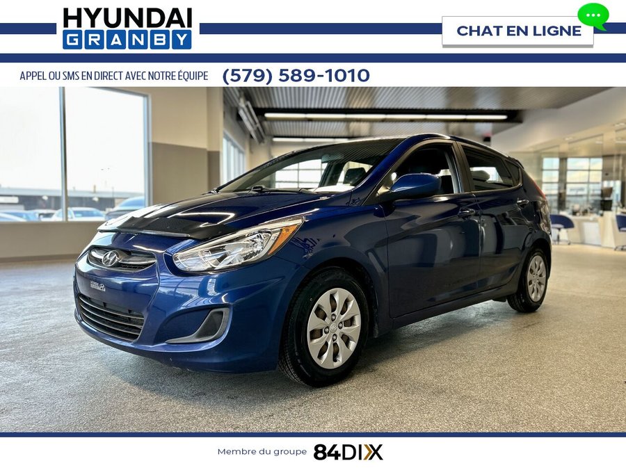 2015 Hyundai Accent 2015 Blue