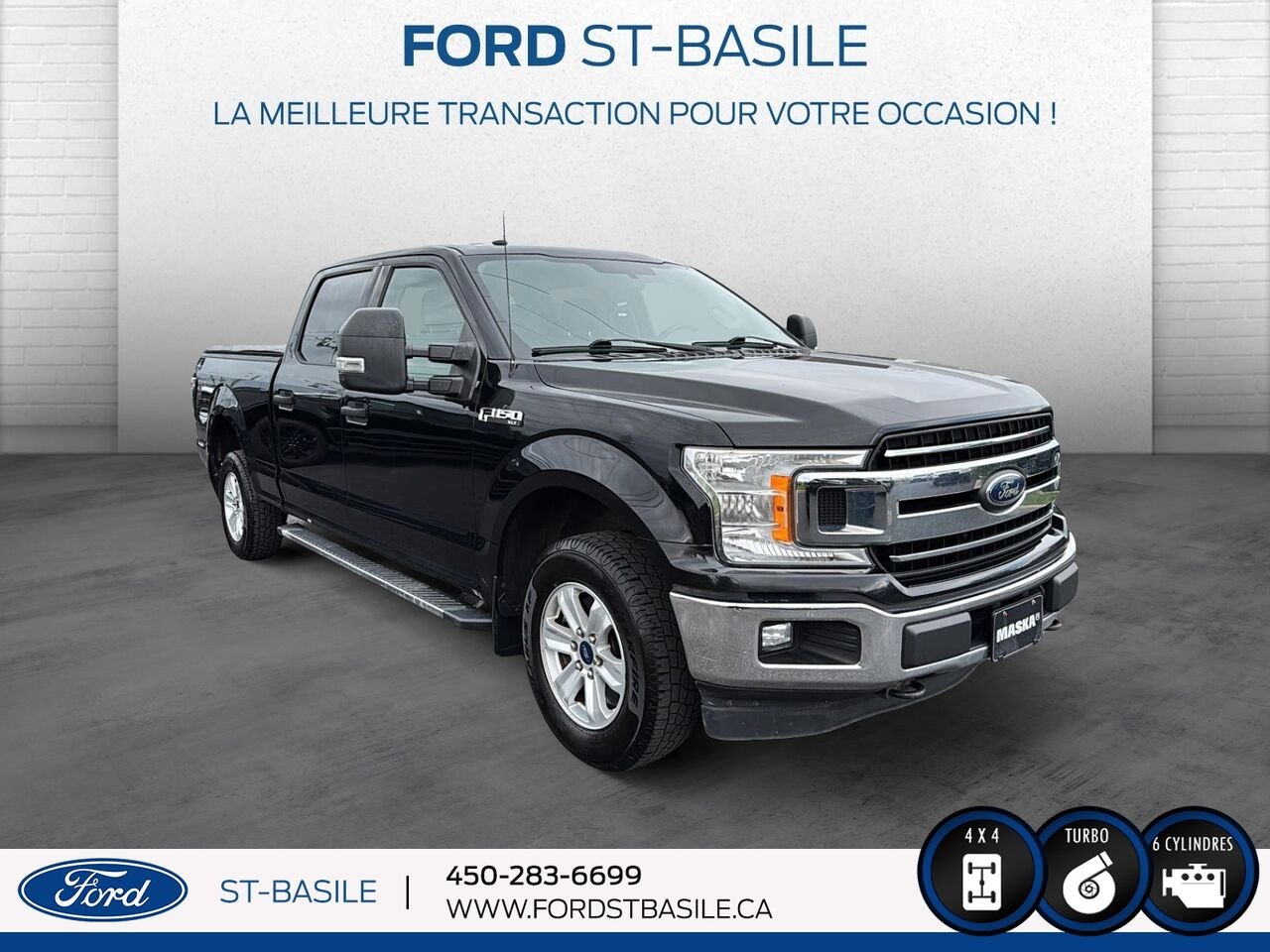 Ford F-150 2018 Noir Saint-Basile-le-Grand - photo #9