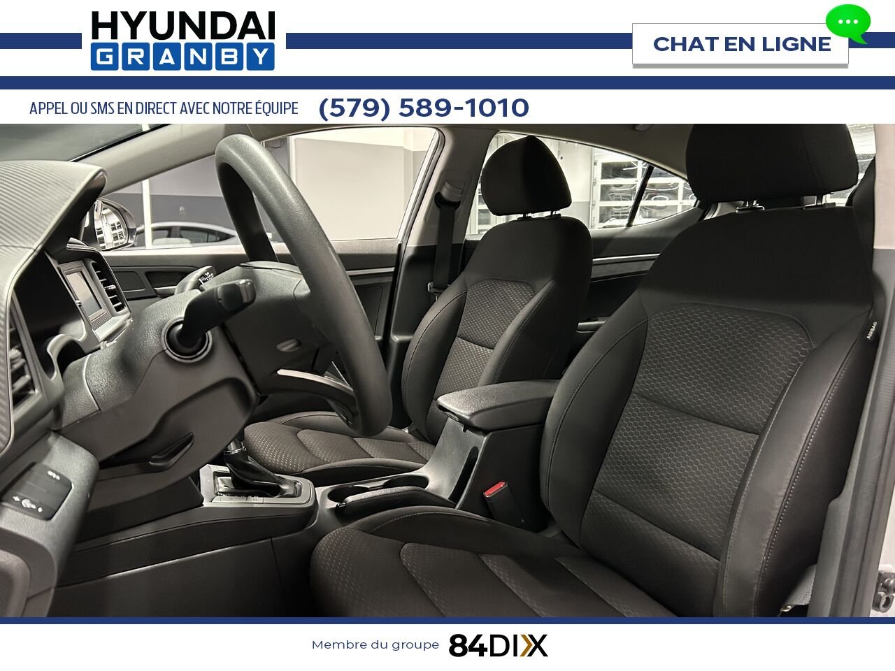 Hyundai Elantra 2020 Blanc Granby - photo #12