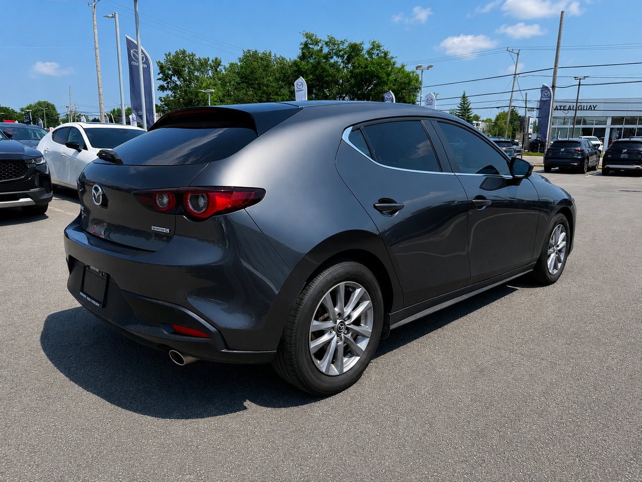 MAZDA 3 sport GS luxury 2024 Gris Châteauguay - photo #4