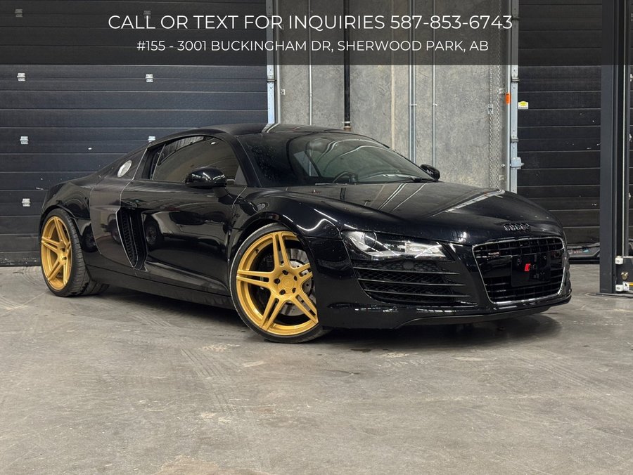 2008 Audi R8 2008 Black