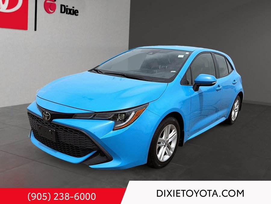 2021 Toyota Corolla Hatchback 2021 Blue Flame