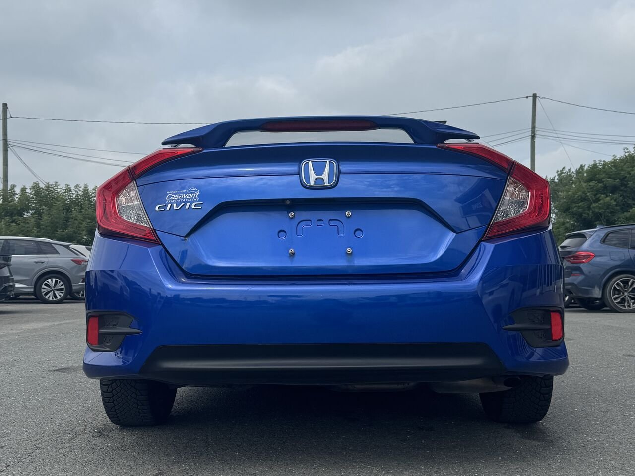 2016 Honda Civic LX Blue Granby - photo #5