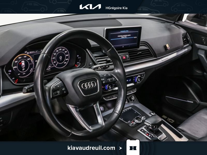 Audi Q5 KP7918 | Technik *** CUIR/ MAGS/ PHEV/ GPS*** 2020 Noir Laval - photo #9