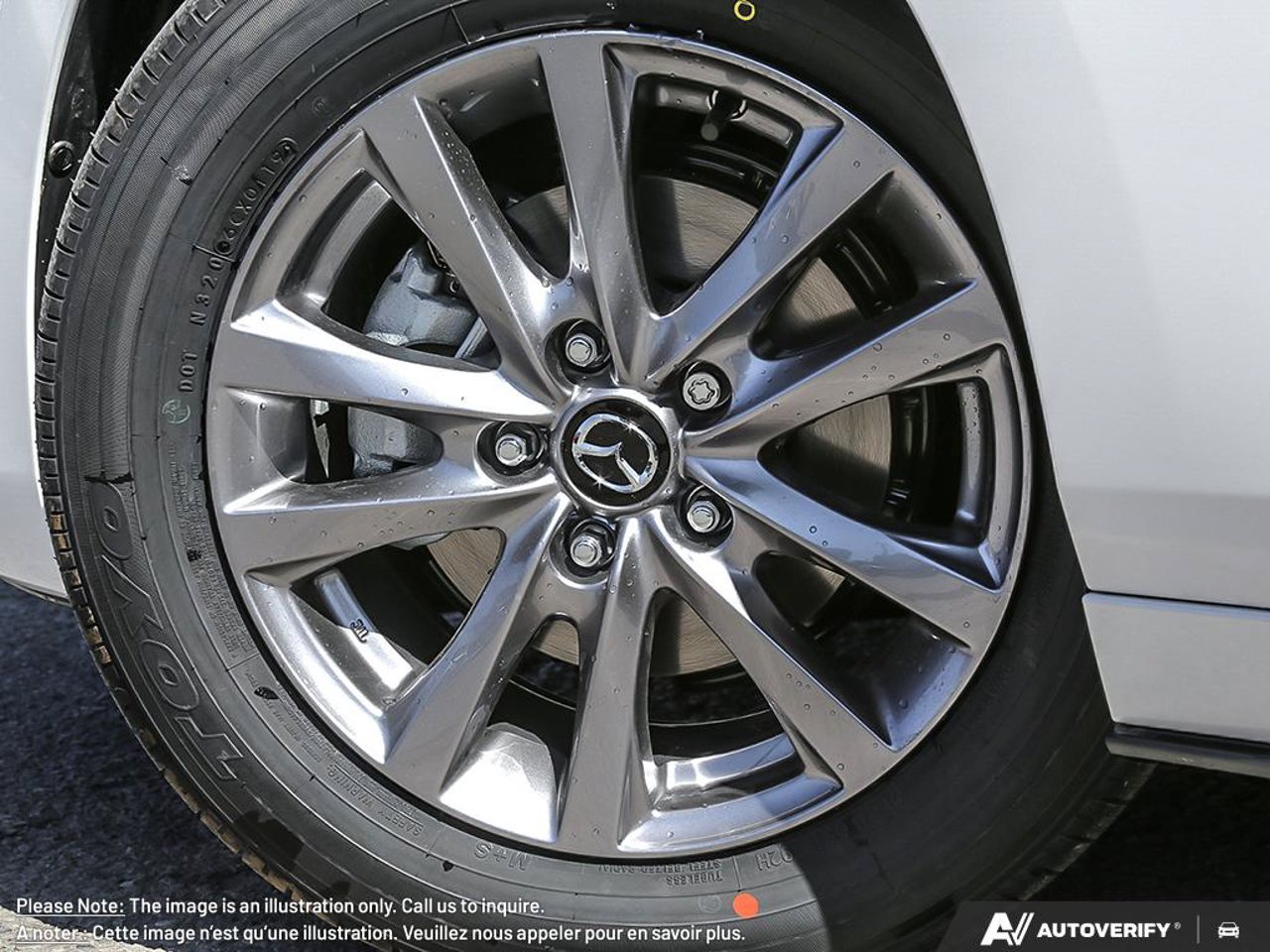 2026 Mazda Mazda3 Sport JM1BPALL8T1892142 Snowflake White Pearl Mirabel - photo #7