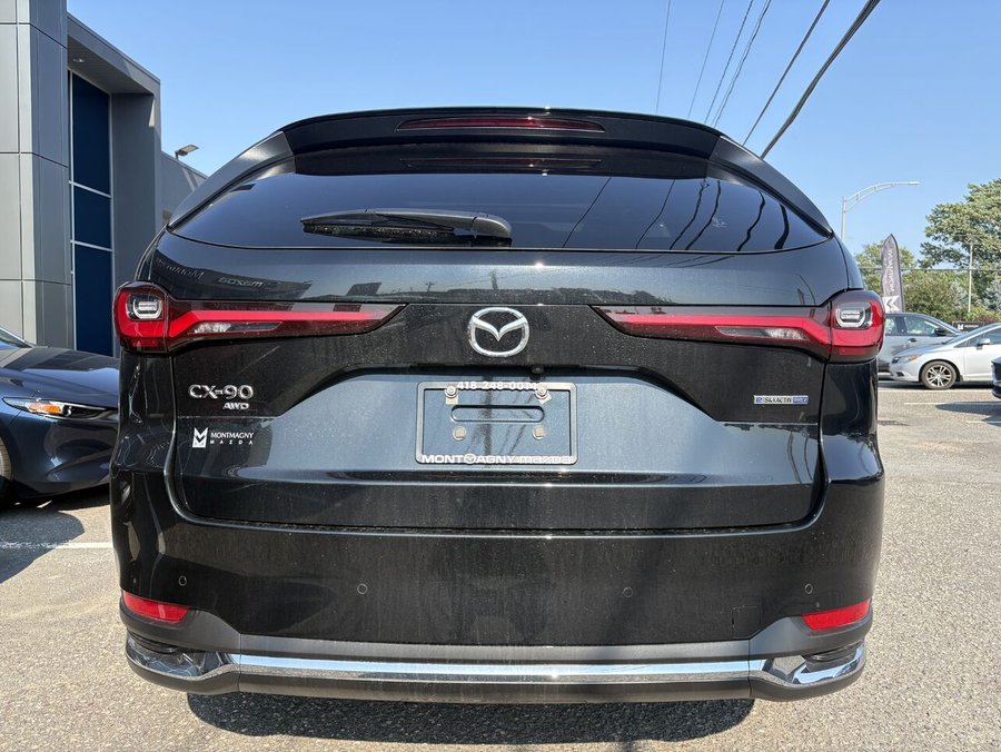 MAZDA CX-90 hybride rechargeable GT TI 2026 Noir de jais mica