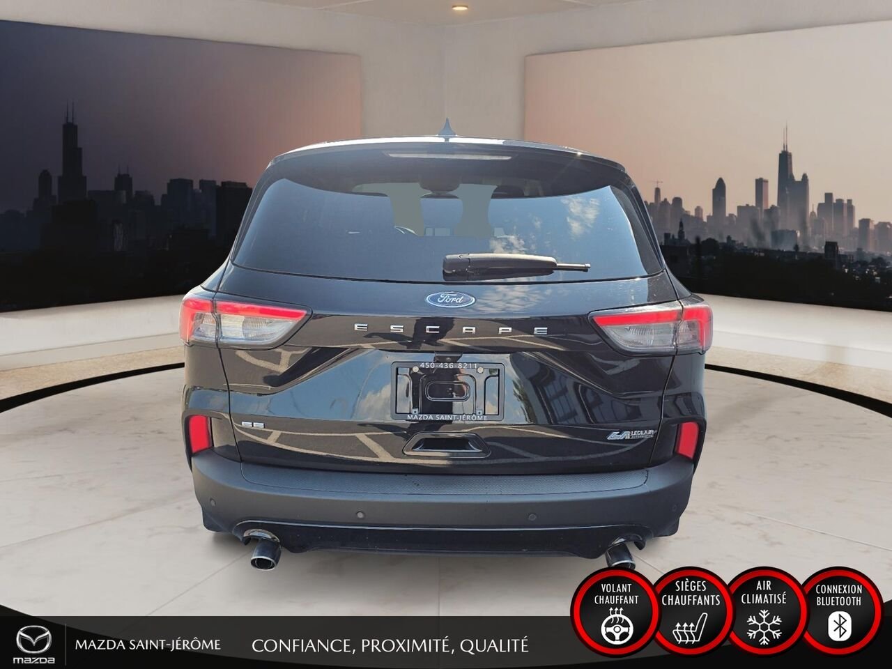 2022 Ford Escape Black Saint-Jérôme - photo #6