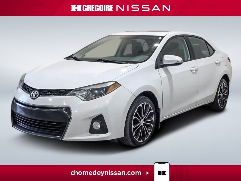 2016 Toyota Corolla White Blainville - photo #2