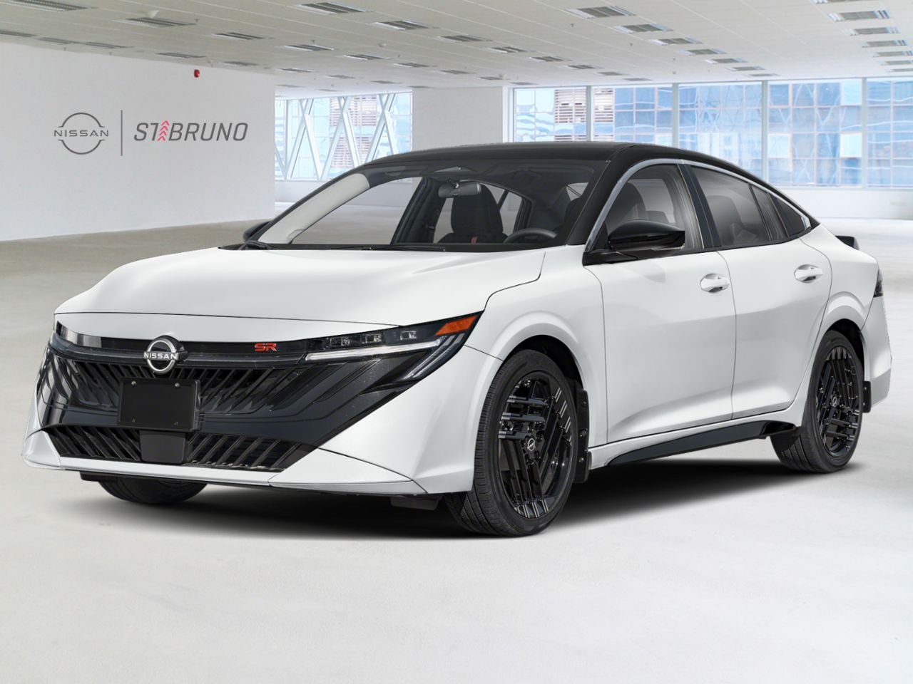 2026 Nissan Sentra Aspen White TriCoat/Super Black Saint-Basile-le-Grand - photo #0