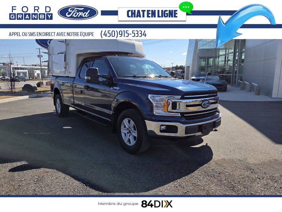 2018 Ford F-150 Blue
