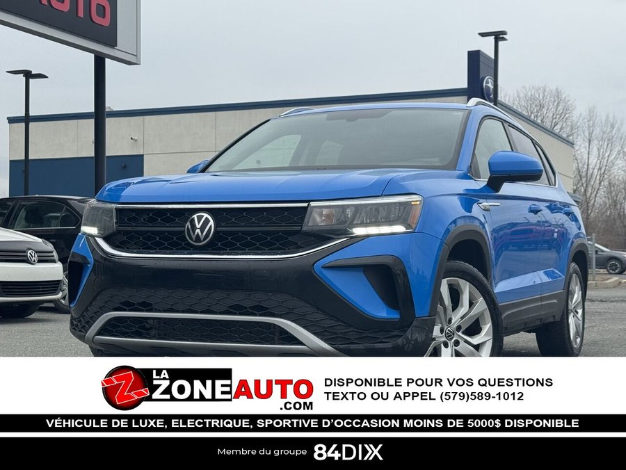 2022 Volkswagen Taos Comfortline 4Motion 2022 Blue