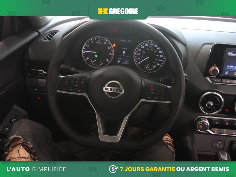 Nissan Sentra 730004 | S Plus AUTO A/C GR ELECT CAM RECUL BLUETOOTH 2020 Blanc Laval - photo #18