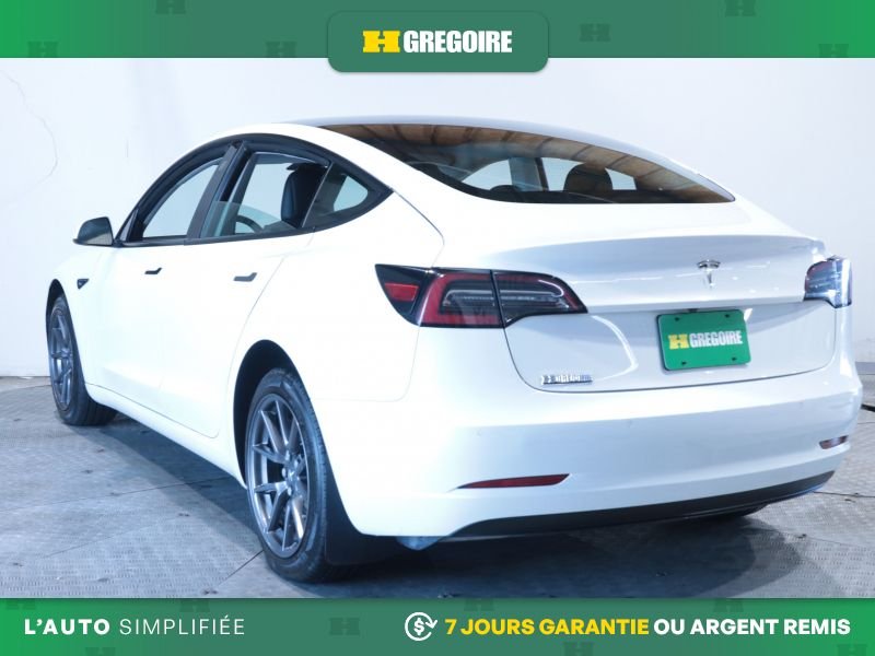 Tesla Model 3 821918 | Standard Range Plus AUTO AC CUIR TOIT NAV CAM RECU 2021 Blanc Laval - photo #5