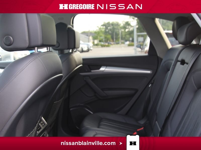 Audi Q5 BA6173 | PROGRESSIV TFSI BLUETOOTH BANCS CHAUFFANTS CUIR CA 2018 Gris Laval - photo #24