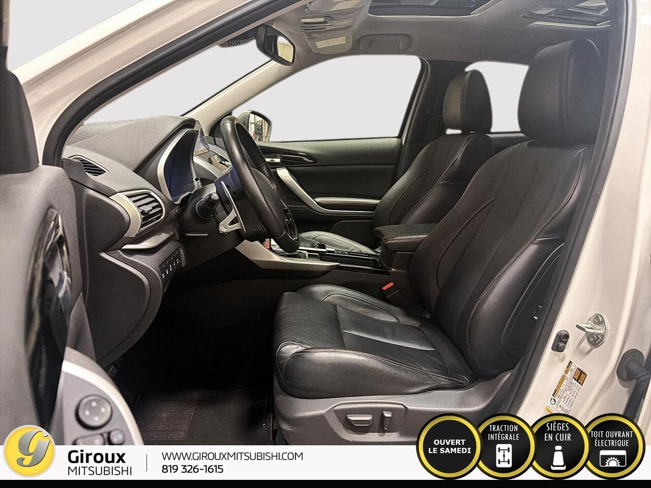 Mitsubishi Eclipse Cross 2019 Blanc Sainte-Agathe-des-Monts - photo #8