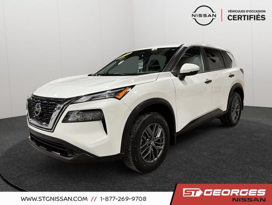 2021 NISSAN ROGUE S TA 2021 White