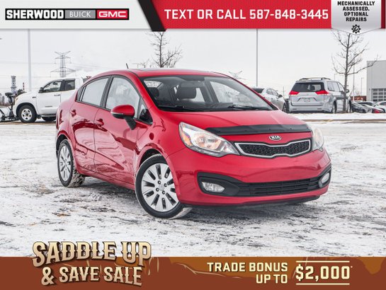 2013 Kia Rio 2013 Red