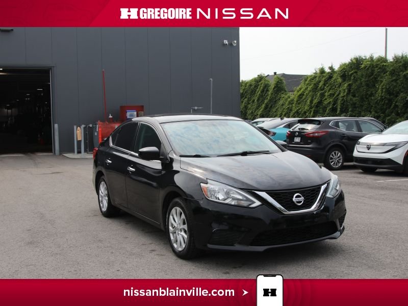 Nissan Sentra BR6201 | SV AUTO A/C GR ELECTRIQUE CAM RECUL BANC CHAUFFANT 2017 Gris Laval - photo #0