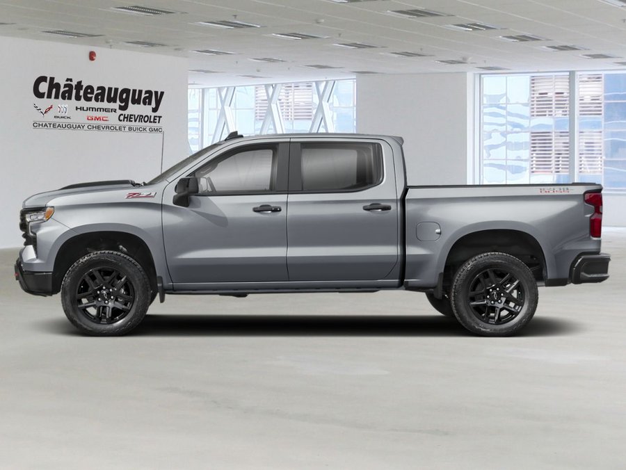 CHEVROLET Silverado 1500 LT Trail Boss cabine multiplace 4RM 157 po 2026 Gris sterling métallisé