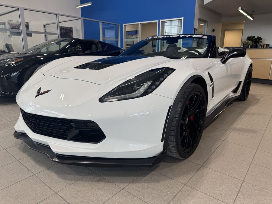 2019 CHEVROLET CORVETTE GRAND SPORT 2LT DECAPOTABLE 2019 White