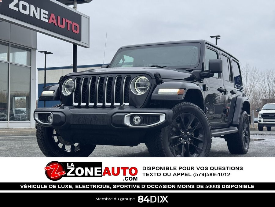 2021 Jeep Wrangler 4xe Sahara 2021 Black