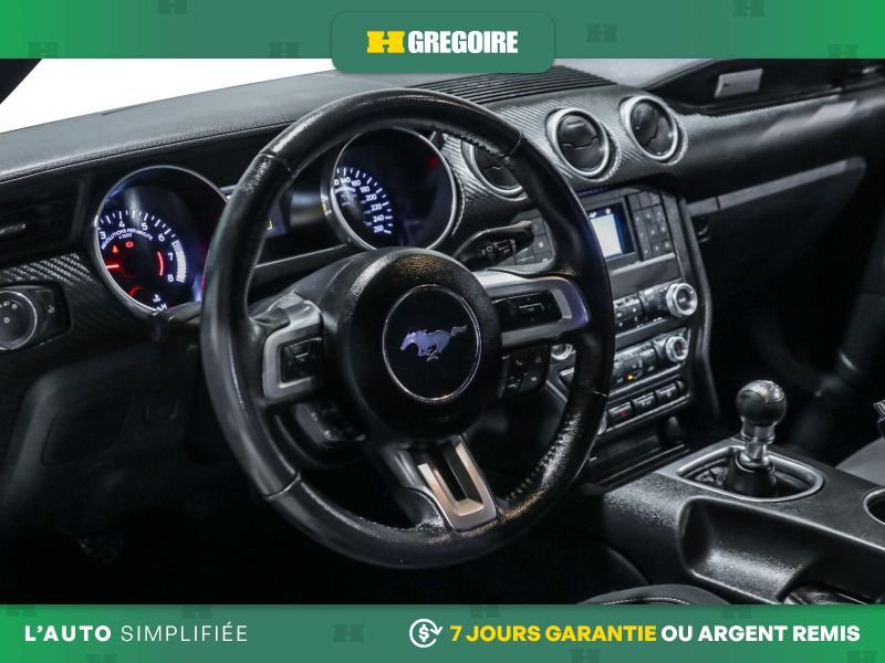 Ford Mustang 724509 | EcoBoost MAN AC GR ELEC MAGS CAM RECUL BLUETOOTH 2019 Noir Laval - photo #11