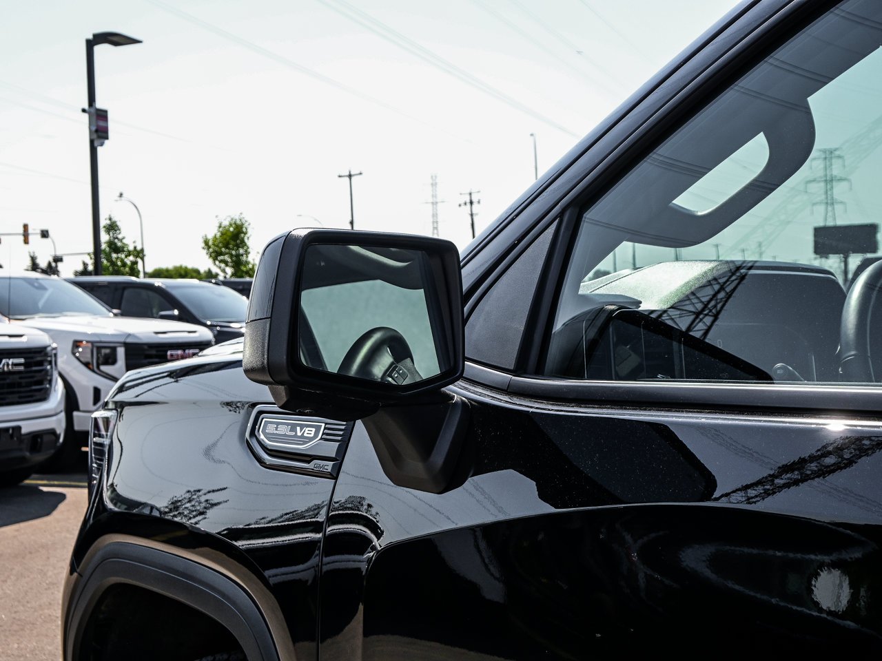 2025 GMC Sierra 1500 4WD Crew Cab 147 Elevation Black Sherwood Park - photo #6