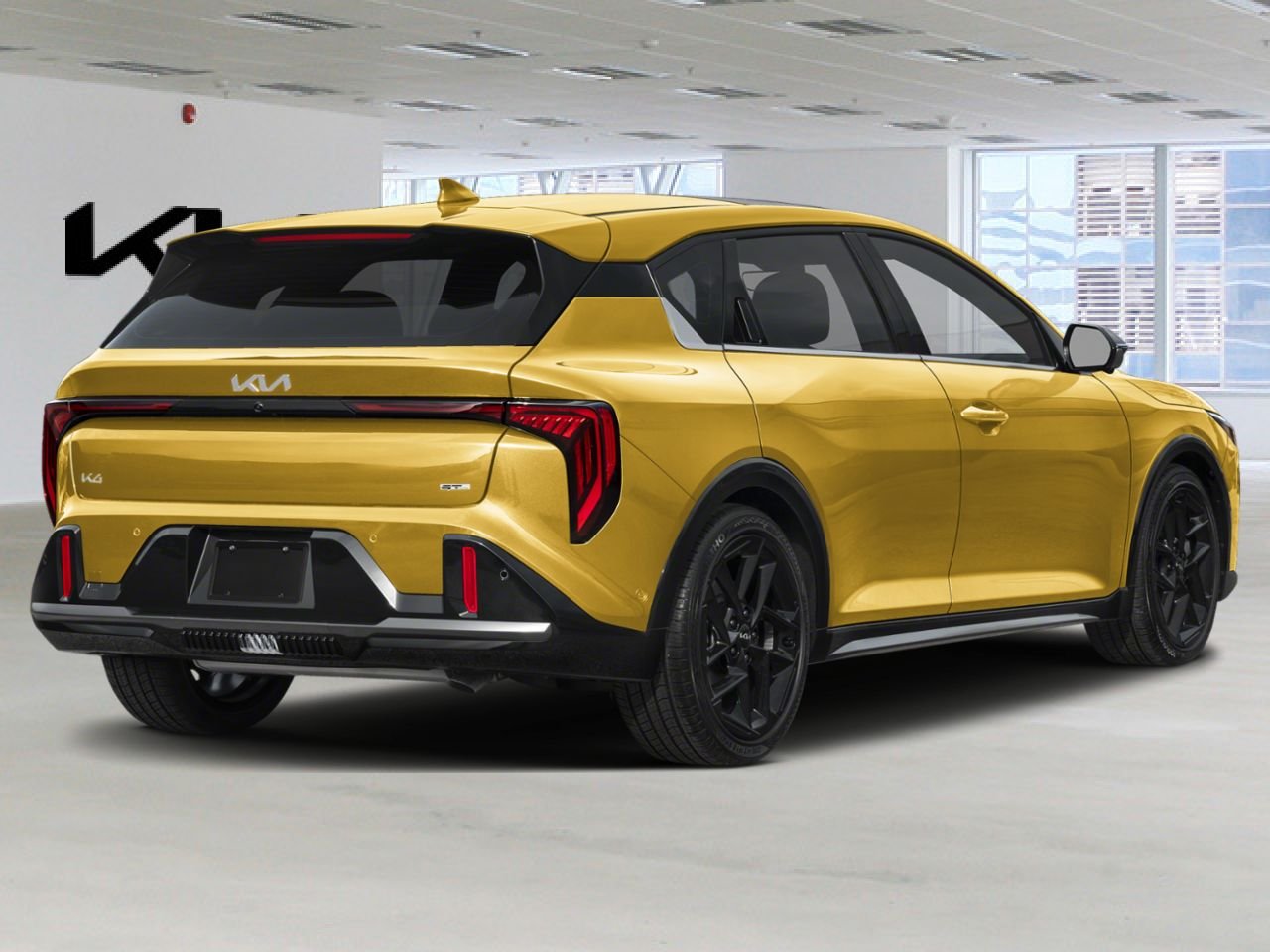 KIA K4 à hayon 2026 Jaune étincelant Gatineau - photo #2