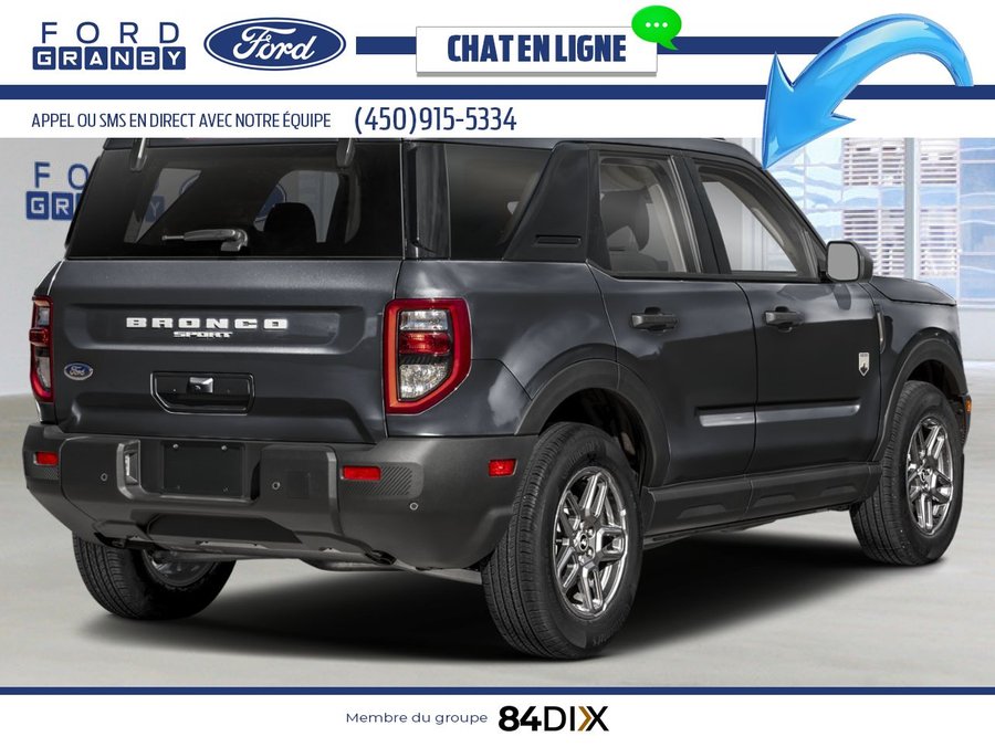 Ford Bronco Sport Big Bend 4x4 2026 Noir ombre