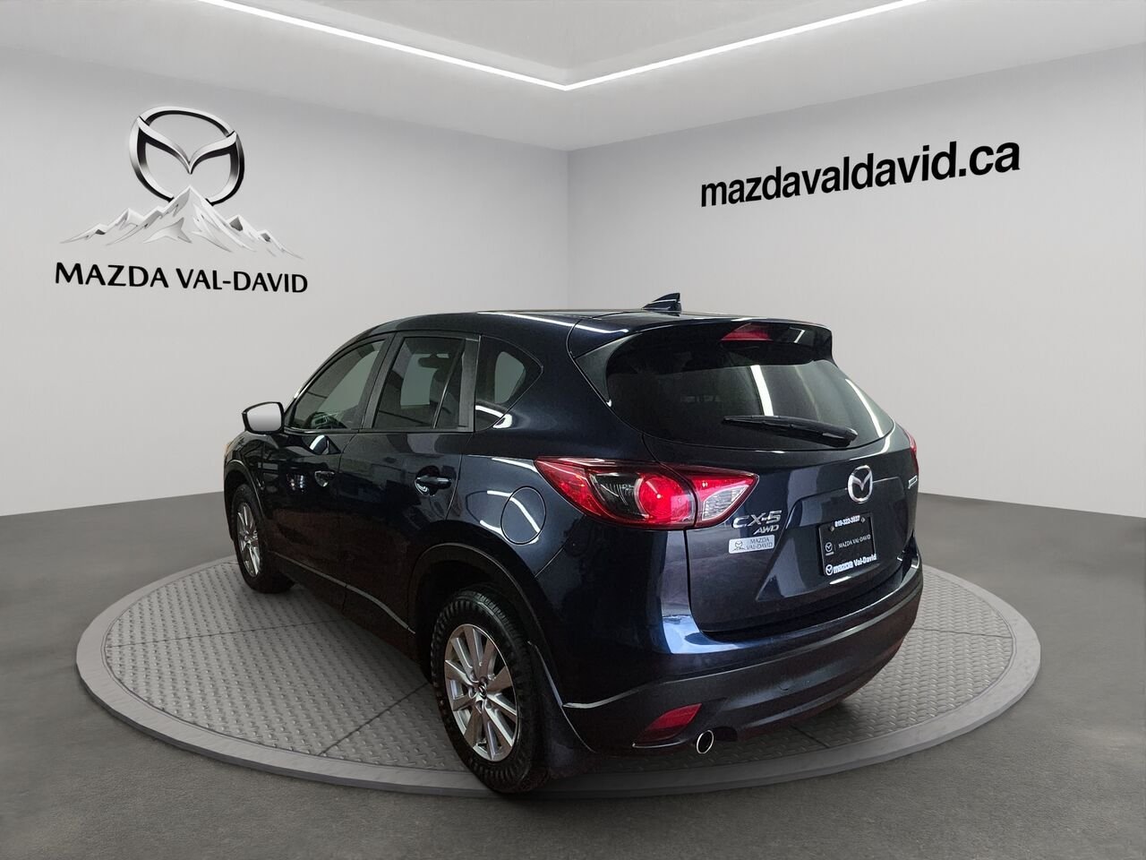 2016 Mazda CX-5 Traction intégrale, 4 portes, boîte automatique, GS, Toit ouvrant, commande audio au volant, Blue Val-David - photo #19