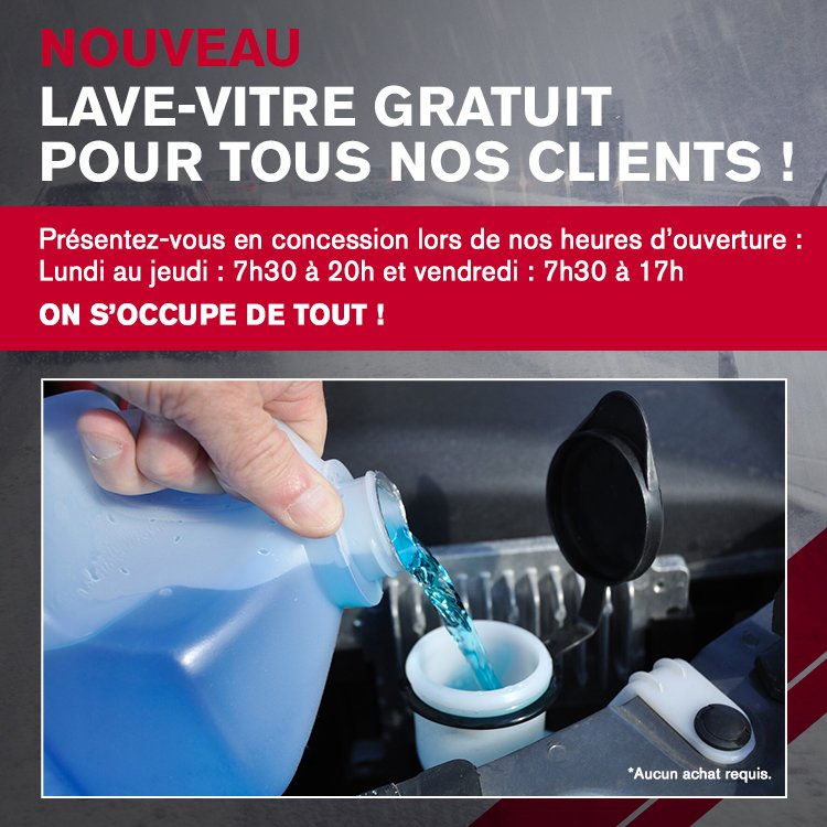 Groupe solution post lave vitre gratuit FR V3 2