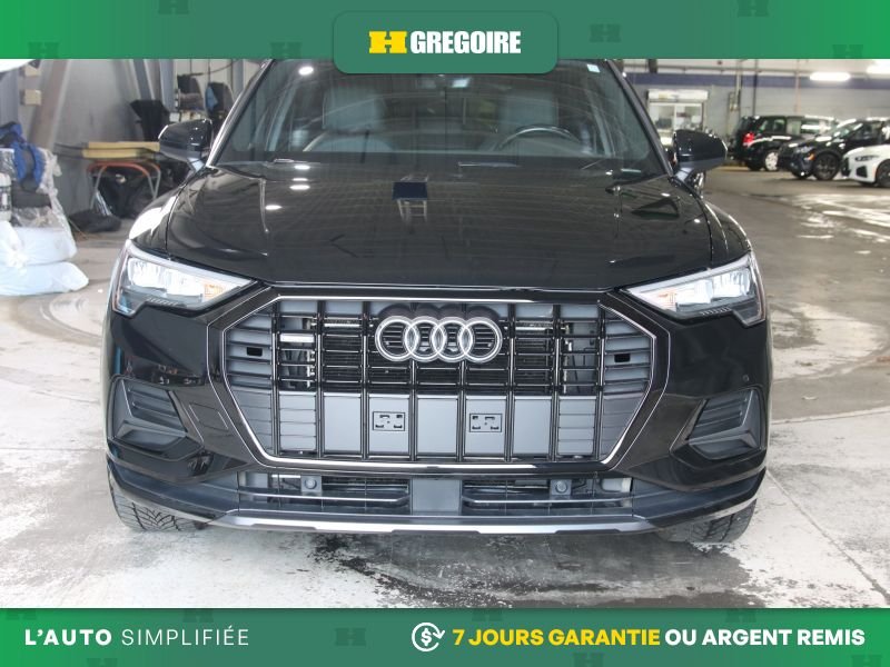 Audi Q3 821561 | Komfort AWD AUTO A/C MAGS CUIR TOIT CAM RECUL BLUE 2022 Noir Laval - photo #1