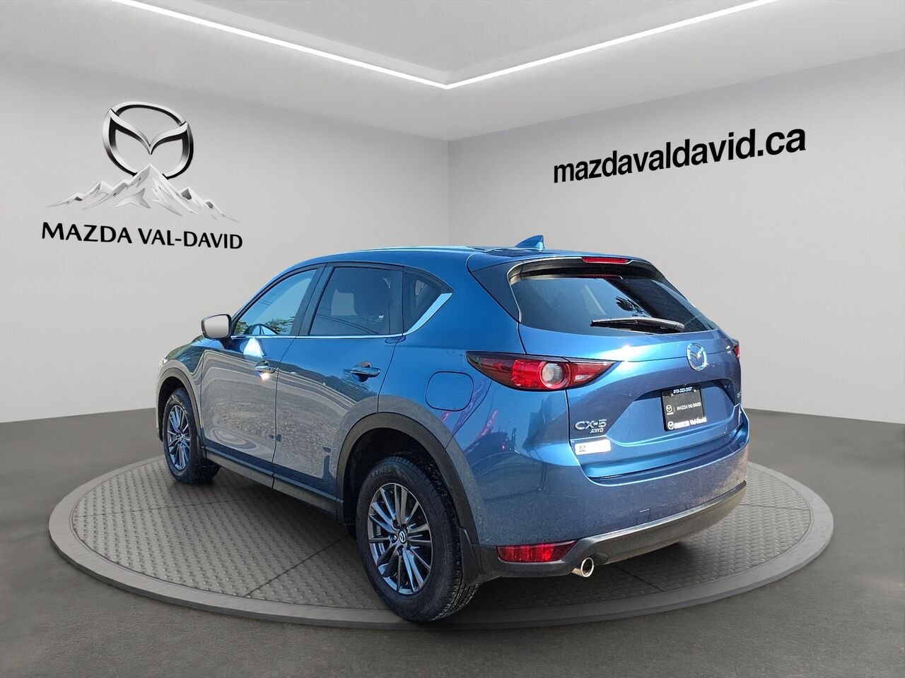 2021 Mazda CX-5 GS TI BA, bluetooth, Volant chauffant, commande audio au volant Blue Val-David - photo #20