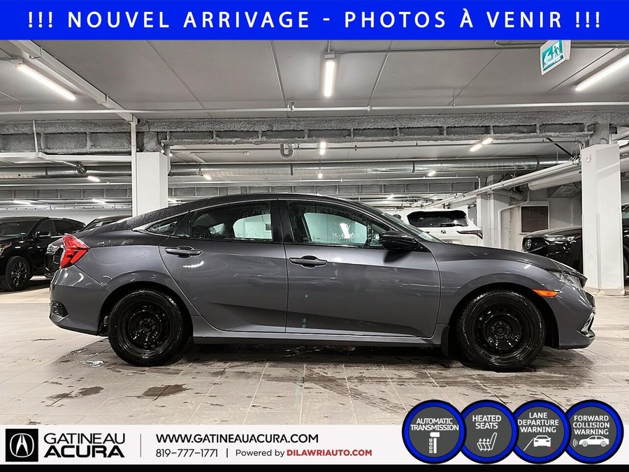 Honda Civic *** BAS KILOMÉTRAGE *** 2020 Gris