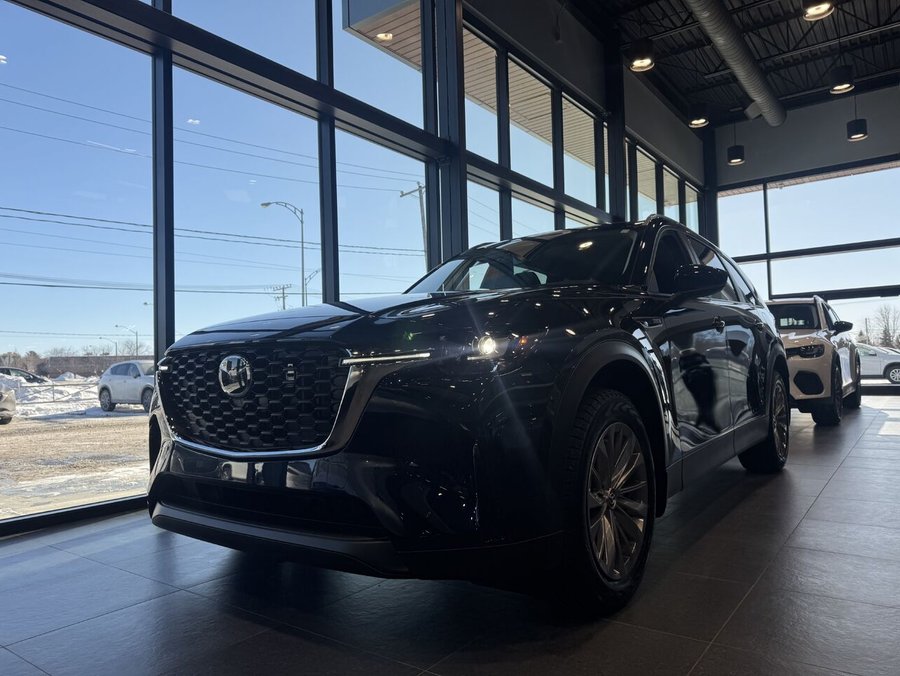 MAZDA CX-90 hybride rechargeable GS TI 2026 Bleu cristal foncé mica