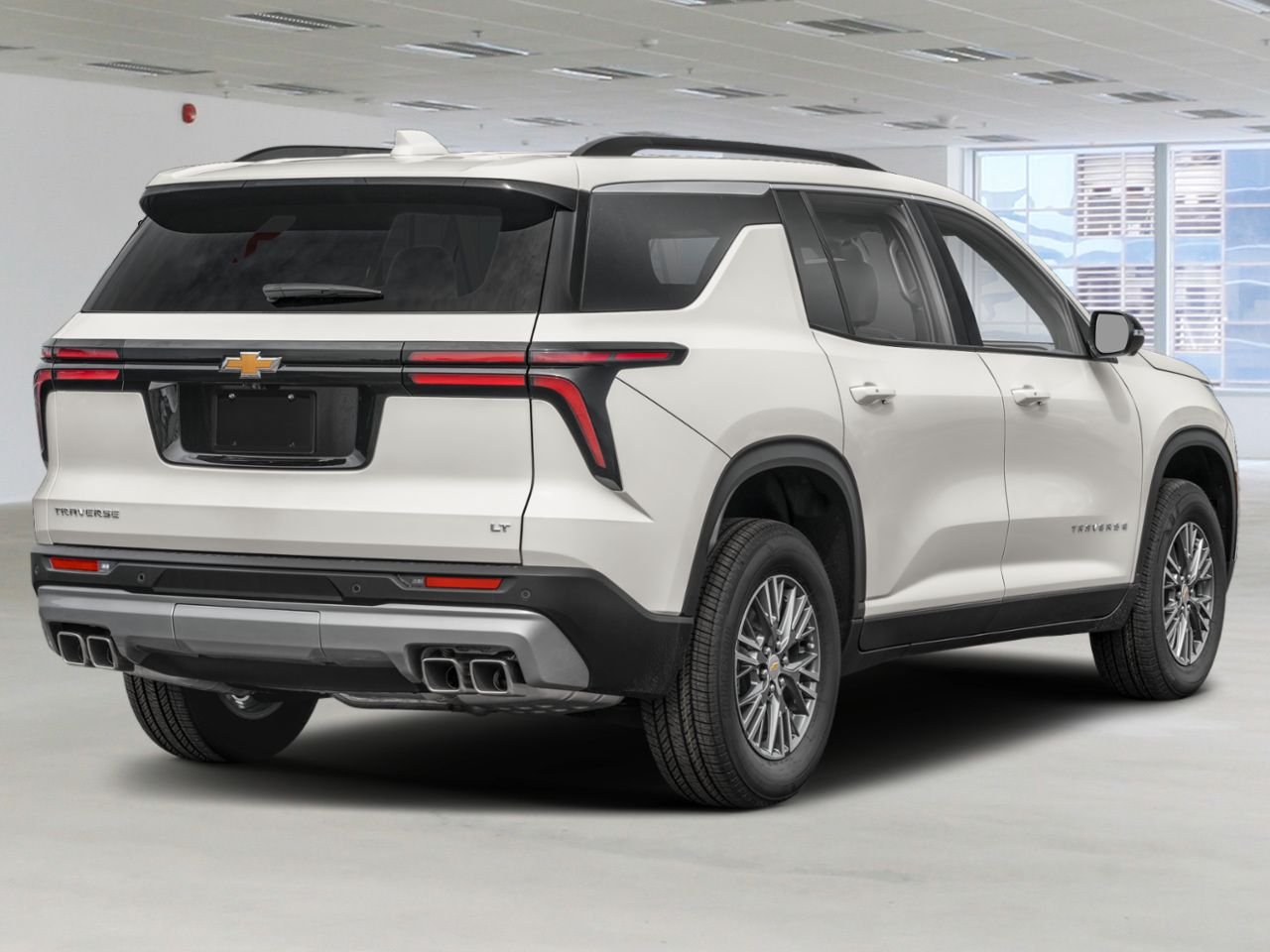 2026 CHEVROLET Traverse Traction intégrale, 4 portes LT Polar White Tricoat Amos - photo #2