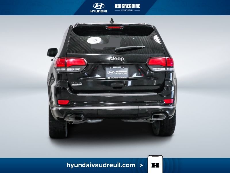 Jeep Grand Cherokee YW159 | High Altitude 4x4 , Toit, Cuir, GPS, Clean 2021 Noir Laval - photo #8