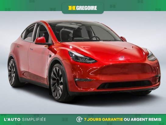 Tesla Model Y 2022 2022 Rouge