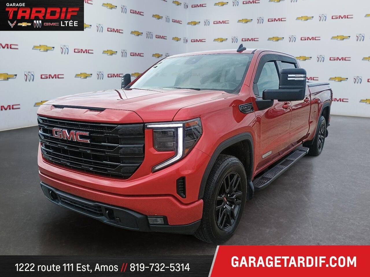 2023 GMC SIERRA 1500 4WD CREW CAB PICKUP 4WD CREW CAB ELEVATION Red Amos - photo #0