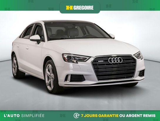 2019 Audi A3 2019 White