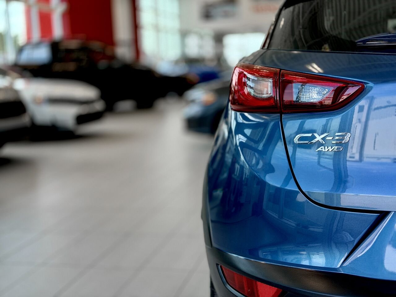 Mazda CX-3 2018 Bleu Notre-Dame-des-Prairies - photo #9