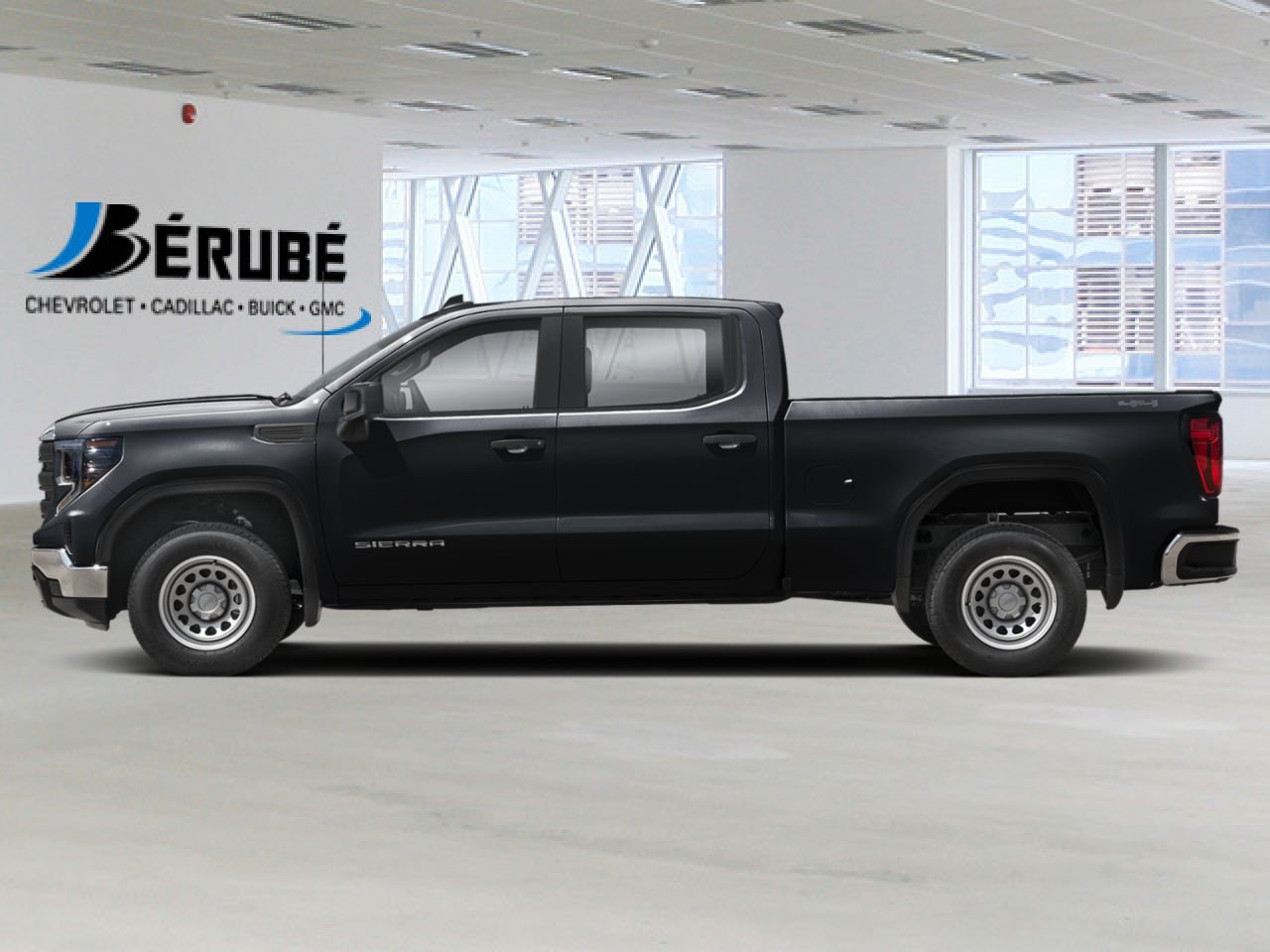 GMC Sierra 1500 K1500 SIERRA CREW CAB PRO STD/BOX (1SA) 2026 NOIR ONYX Rivière-du-Loup - photo #1