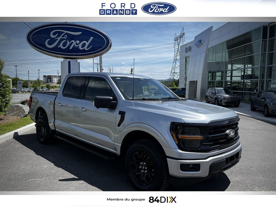 Ford F-150 XLT cabine SuperCrew 4RM caisse de 5,5 pi 2025 Gris marais