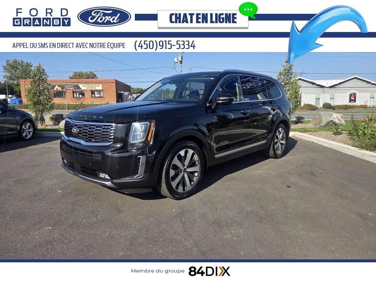 Kia Telluride 2021 Noir Granby - photo #2