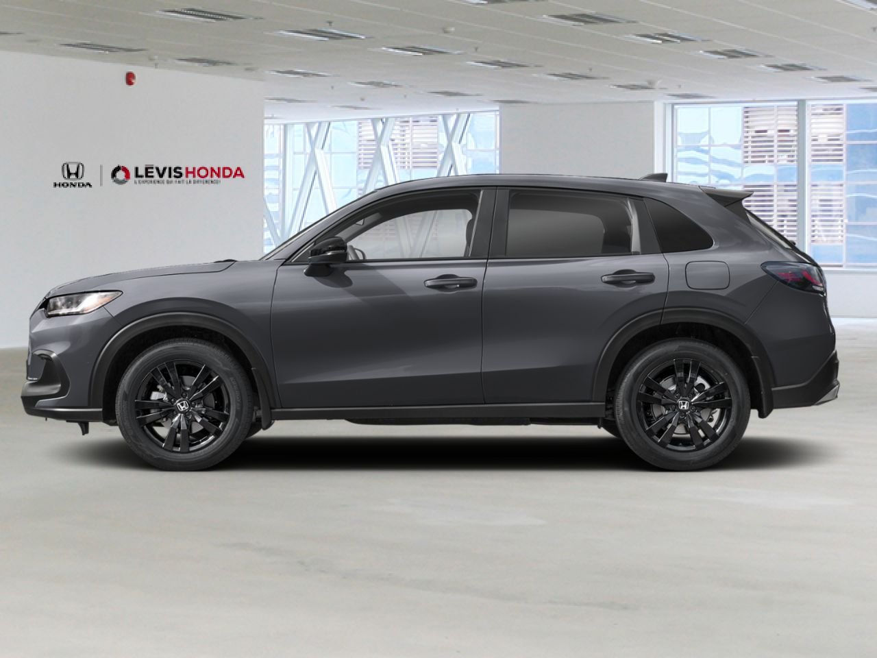 HONDA HR-V SPORT Sport Traction Intégrale 2027 ACIER MODERNE MÉTALLISÉ(NH-797M)-NOIR Lévis - photo #2