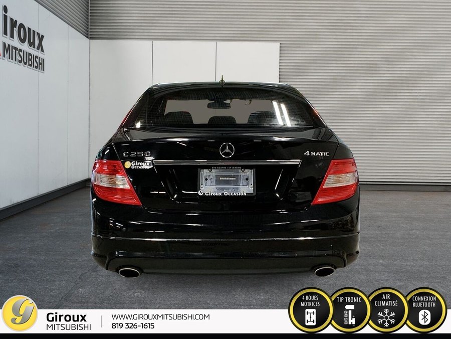 2010 MERCEDES-BENZ CLASSE C 4dr Sdn C 250 4MATIC Black