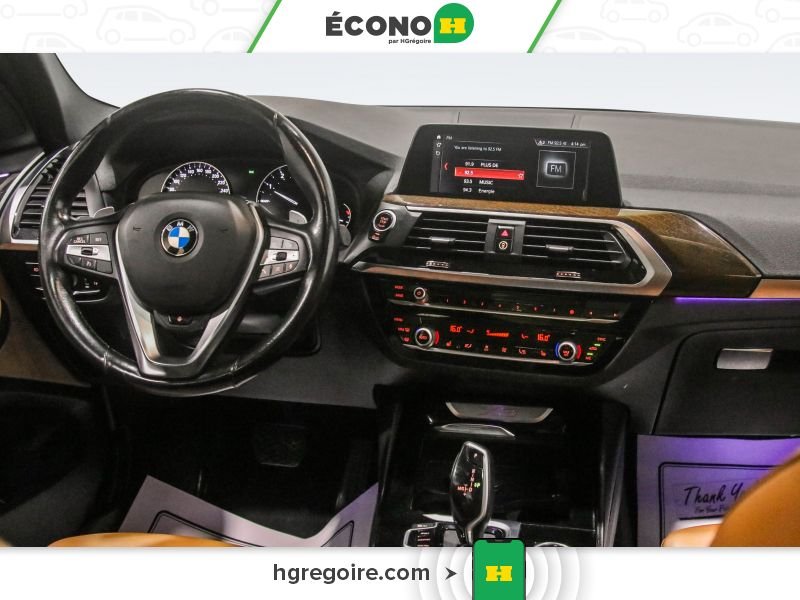 BMW X3 727822A | xDrive30i AUTO A/C CUIR TOIT NAV MAGS CAM BLUETOOT 2021 Noir Laval - photo #15